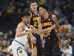 Hawks Nuggets Basketball