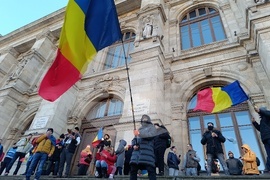 Румъния - протест