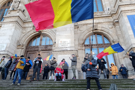 Румъния - протест