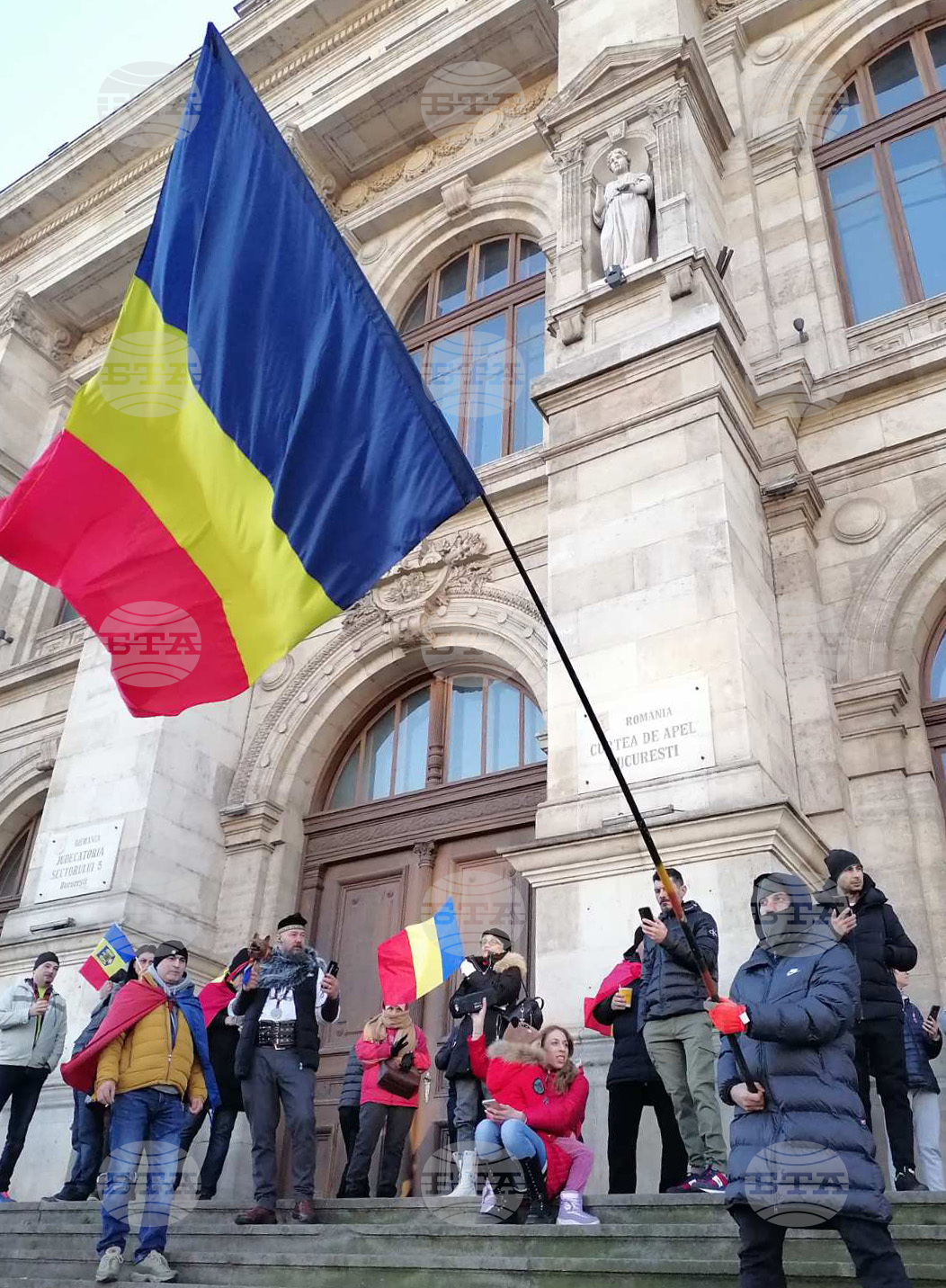 Румъния - протест