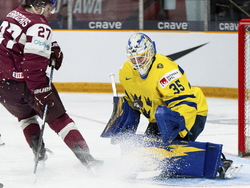 Latvia Sweden World Junior Hockey
