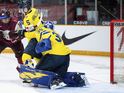 Latvia Sweden World Junior Hockey
