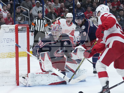 Red Wings Blue Jackets Hockey