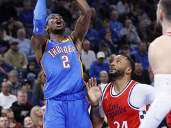 Clippers Thunder Basketball