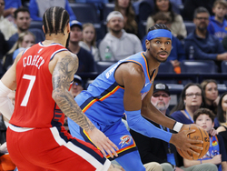 Clippers Thunder Basketball