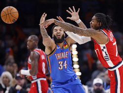 Clippers Thunder Basketball