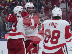 Red Wings Blue Jackets Hockey