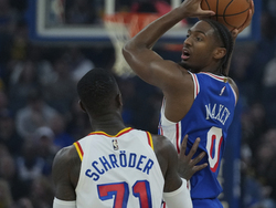 76ers Warriors Basketball