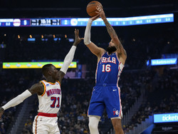 76ers Warriors Basketball