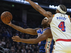 76ers Warriors Basketball