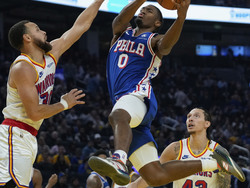 76ers Warriors Basketball