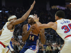 76ers Warriors Basketball