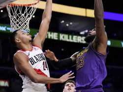 Trail Blazers Lakers Basketball