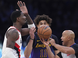 Trail Blazers Lakers Basketball