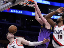 Trail Blazers Lakers Basketball