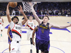 Trail Blazers Lakers Basketball