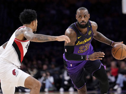 Trail Blazers Lakers Basketball
