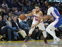 76ers Warriors Basketball
