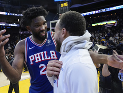 76ers Warriors Basketball
