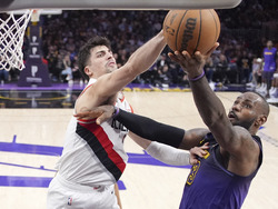 Trail Blazers Lakers Basketball