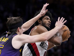 Trail Blazers Lakers Basketball