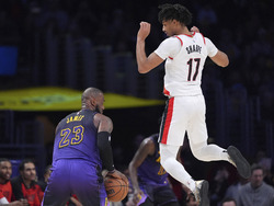 Trail Blazers Lakers Basketball