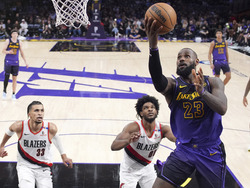 Trail Blazers Lakers Basketball
