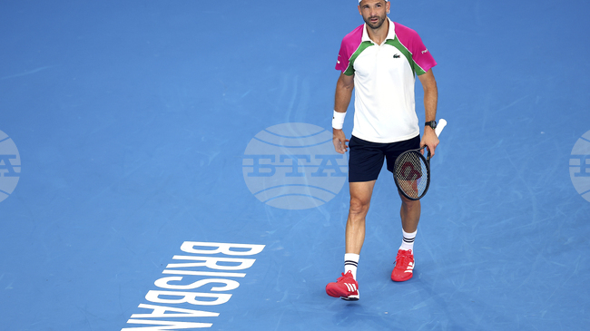 Григор Димитров пристигна в Бризбейн за началото на сезона си