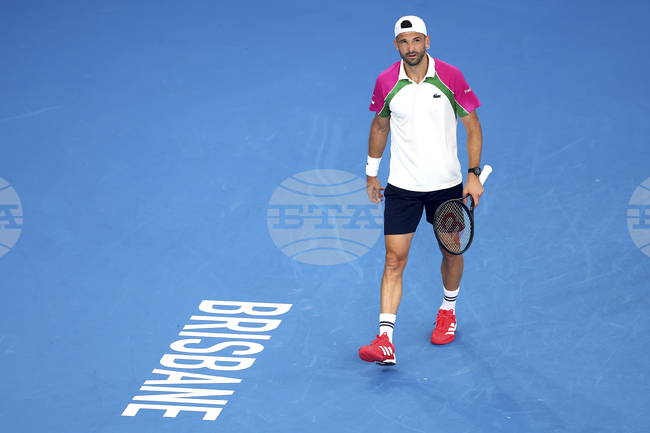 Григор Димитров пристигна в Бризбейн за началото на сезона си