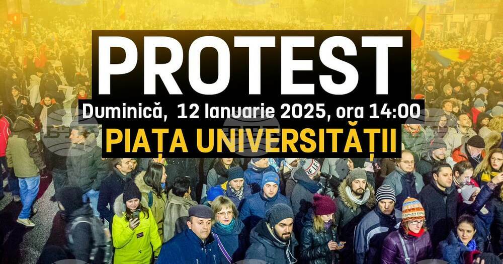 Алианс за обединение на румънците организира протест на 12 януари срещу анулирането на първия тур на президентските избори в Румъния