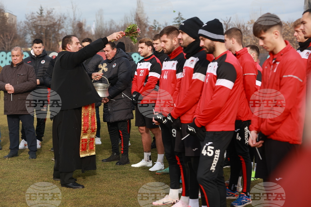 Футбол - Локомотив (София) - първа тренировка