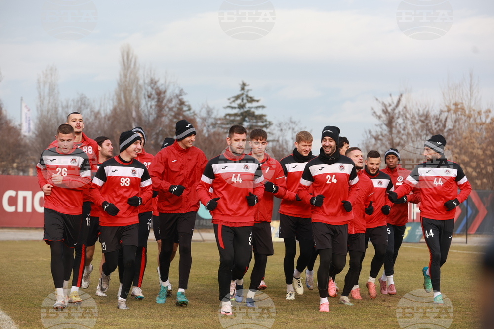 Футбол - Локомотив (София) - първа тренировка