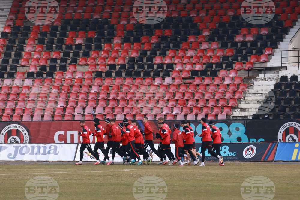Футбол - Локомотив (София) - първа тренировка