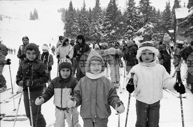 Ваканционни дни на хижа "Алеко" на Витоша през 1987 година