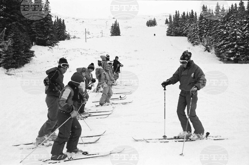 Ваканционни дни на хижа "Алеко" на Витоша през 1987 година