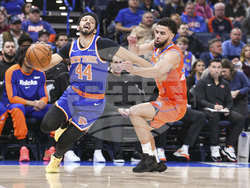 Knicks Thunder Basketball