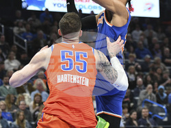 Knicks Thunder Basketball