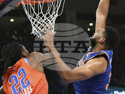Knicks Thunder Basketball