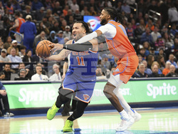 Knicks Thunder Basketball