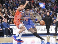 Knicks Thunder Basketball