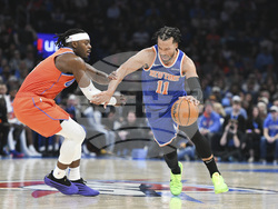 Knicks Thunder Basketball