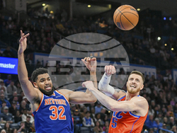 Knicks Thunder Basketball
