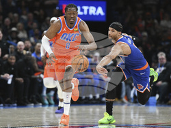 Knicks Thunder Basketball