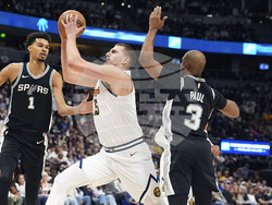 Spurs Nuggets Basketball