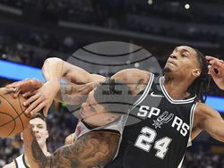 APTOPIX Spurs Nuggets Basketball