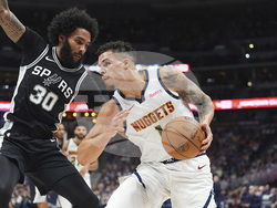 Spurs Nuggets Basketball