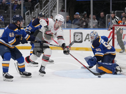 Senators Blues Hockey