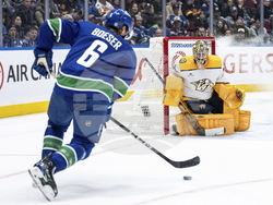 Predators Canucks Hockey