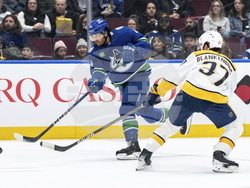 Predators Canucks Hockey