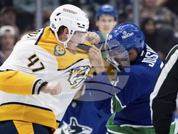 Predators Canucks Hockey
